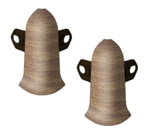 Угол наружный Идеал Классик палисандр с кронштейном 55 мм