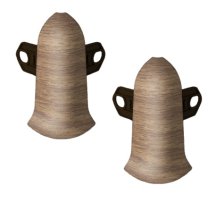 Угол наружный Идеал Классик палисандр с кронштейном 55 мм