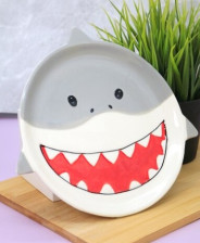 Тарелка 22 см Shark plate FC200115