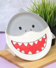 Тарелка 22 см Shark plate FC200115