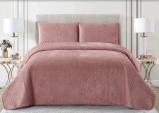 Покрывало полиэстер Velluto 006-VEL 230х250 2 наволочки 50х70 Cleo