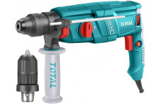 Перфоратор TOTAL SDS+ 800Вт 2,5Дж 3 режима, сменный патрон TH308268-2