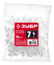 Крестики  для кафеля  7мм 75шт 33811-7