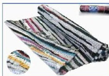Хлопковый 60х140см коврик (COTTON MAT)