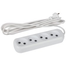 Удлинитель 4 входа 3м без заземления  Эра UX-4-3m