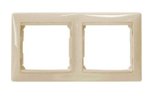 Рамка 2-м Valena 774352 Legrand крем горизонтальная