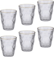 Набор стаканов 6 шт 260 мл стекло DSKB047-1R