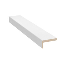 Наличник телескоп (деталь) 10х70х2150 МДФ White Pearl прямоугольный (Luxor)