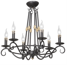 Светильник V1039/6, 6xE14 макс 40Вт