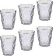 Набор стаканов 6 шт 260 мл стекло DSKB047-1R