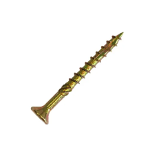 Саморезы для дерева 6,0х90 потайная головка желтый цинк HIMTEX TX30