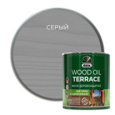 Масло Wood OIL Terrace (0,9л) серый Dufa