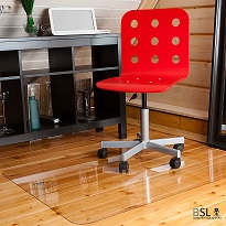 Коврик защитный BSL 900х1200мм 0.8мм поликарбонат прозрачный