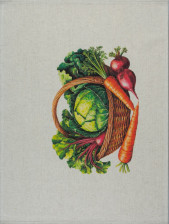 Полотенце полулен рис 1310 цв 1 Борщ 2 45х60 Орша