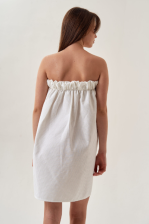 Парео женское махровое 76х142 ДМ белое