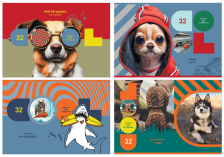 Альбом для рисования 32 л А4 BG Я и мой пес