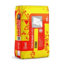 Клей плиточный "Плюс" (25кг) Старатели