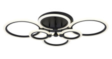 Люстра SR 3009/6 BK L800 x W600 x H170 132W 3000K-6500K 2.7кг