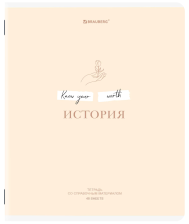 Тетрадь предметная 48 л Brauberg Creative История