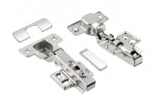 Петля накладная с доводчиком ZM-INHC09H04-BE-2BAG (2шт) 102 ГТВ