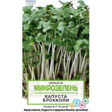 Семена микрозелень Капуста брокколи (Поиск)
