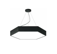 Люстра ЭРА SPO-121-B-40K-038 Hexagon 600х80 38Вт 4000K черный подвесной драйвер внутри