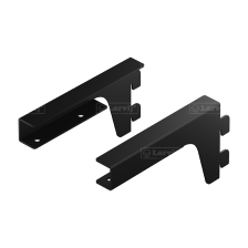 Кронштейн для ЛДСП панели (пара) черный