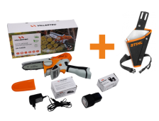 Пила садовая аккумуляторная VILLARTEC SA1462S ( 14V, 1 АКБ 1.5Ач, шина 4") (кобура)