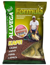 Прикормка летняя Allvega Formula Carp Carassin 0,9кг Карп Карась- Тутти Фрутти