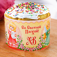 Ободок для кулича пасхальный  "Ангел" 2711791