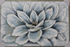 Картина Silver Flower 120х3.5х80 см E800014