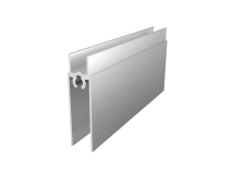 Профиль горизонтальный нижний 1,96м серебро Dorwell