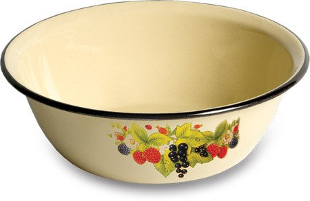 Миска эмалированная 3,5 л с рисунком 1с9с
