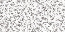 Плитка облицовочная (30х60) Мирабель 7 Т цветы (Керамин, Беларусь)