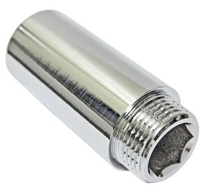 Гайка удлинительная 1/2"х30мм хром VTr.198