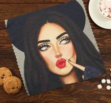 Полотенце полиэстер 30х30 Этель Love Life "Смелая" 4437279