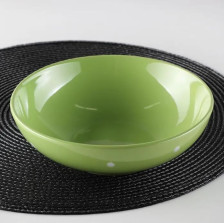 Тарелка суповая 18,7 см Зеленый горох 1351809