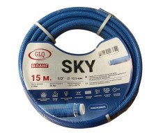 Шланг 1/2  армированный 1/2"х15м SKY 12Бар 4-х слойн GLQ