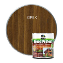 Пропитка Wood Protect для защиты древесины (2,5л) орех Dufa