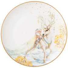 Тарелка закусочная 20,5 см Снежная королева Lefard 590-550