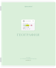 Тетрадь предметная 48 л Brauberg Creative География