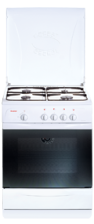 Плита газовая Гефест 1200 С7 К8 (60х60х85см)(цвет:белый, варочная поверхность-эмаль) 