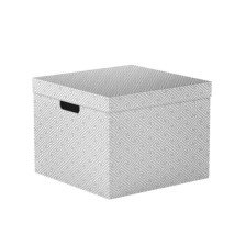 Коробка для хранения с крышкой "Орнамент" 32х32х25 см складная RUU-18
