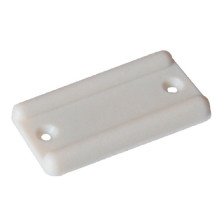 Подпятник 36х19мм белый