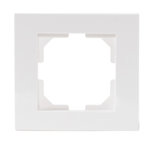 Рамка 1-м Arvia "Karen" белый (20 01 1000 021)