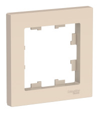 Рамка 1-м Atlas Design ATN000201 бежевый