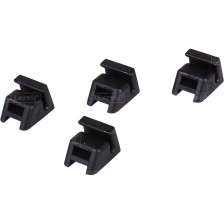 Пластиковые фиксаторы 20х26х20 мм черные