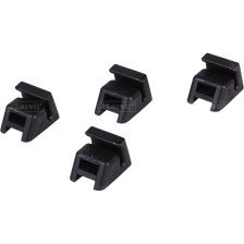 Пластиковые фиксаторы 20х26х20 мм черные