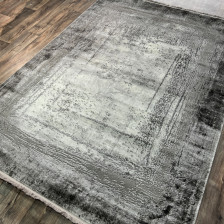Ковер AMIRAL 30680 995-BLACK-GREY 1,0х2,0м овал