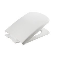 Сиденье для унитаза Articplast микролифт, П-образное, ABS-пластик, белое 7004